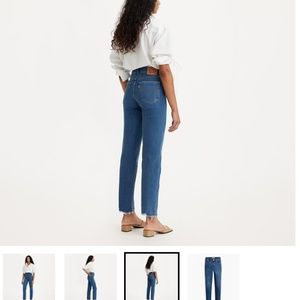Levi’s 724 HIGH RISE SLIM STRAIGHT CROPPED WOMEN'S JEANS